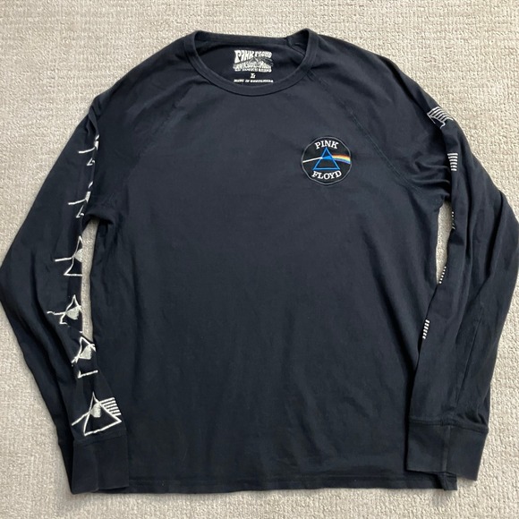 Lucky Brand Pink Floyd Dark Side of the Moon Long Sleeve T-Shirt L‎ - Picture 1 of 4